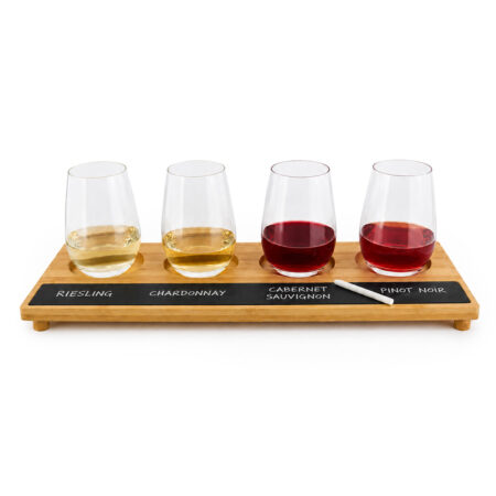 Cuisivin Tasting Flight Board with Slate