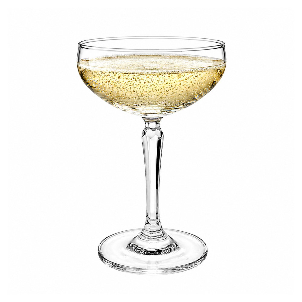 8816B_Filled_Coupe Glass