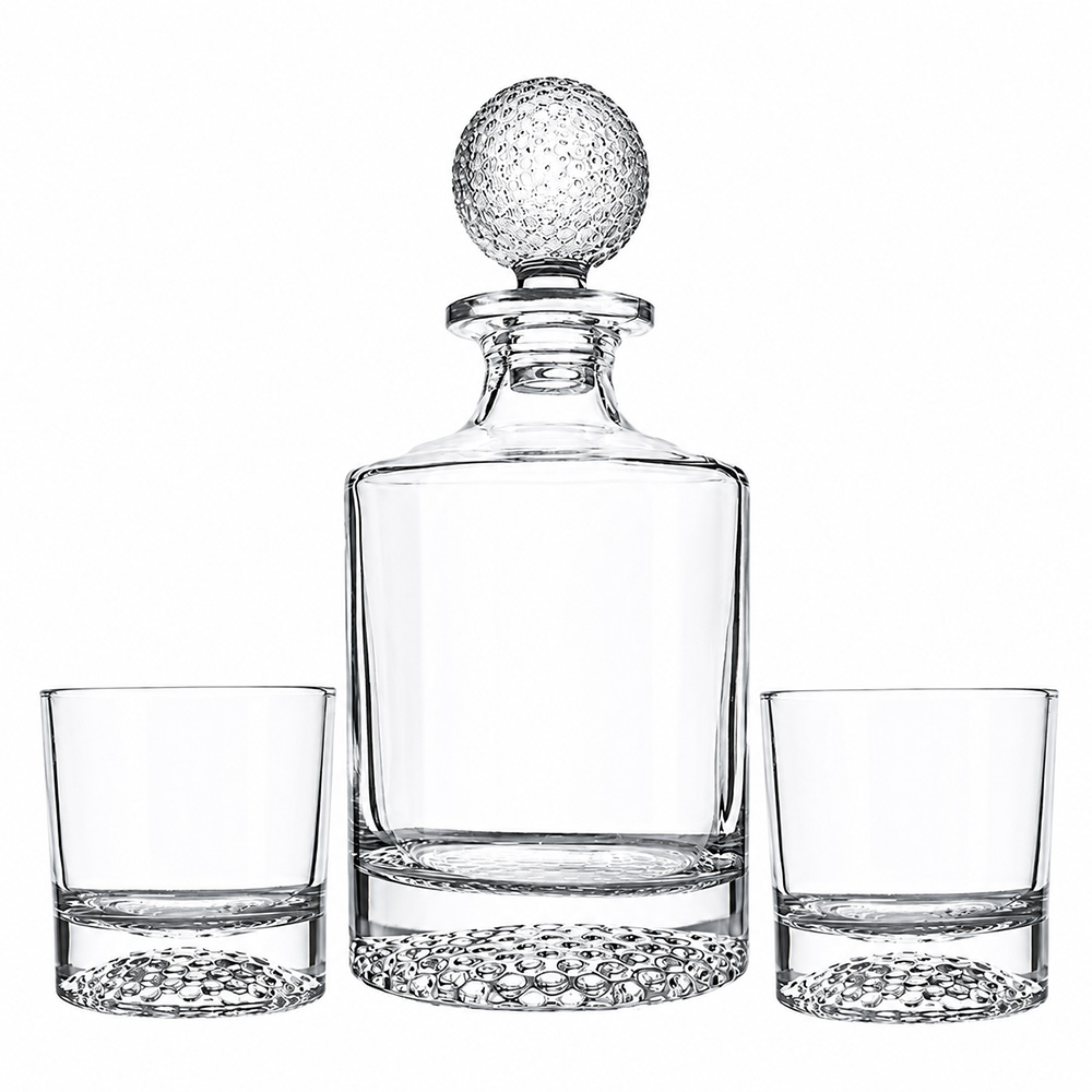 8150_Basic White_Mullign Decanter set