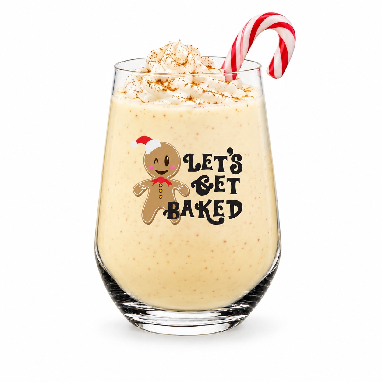 8311LGB_Filled2_Baked Stemless Glass