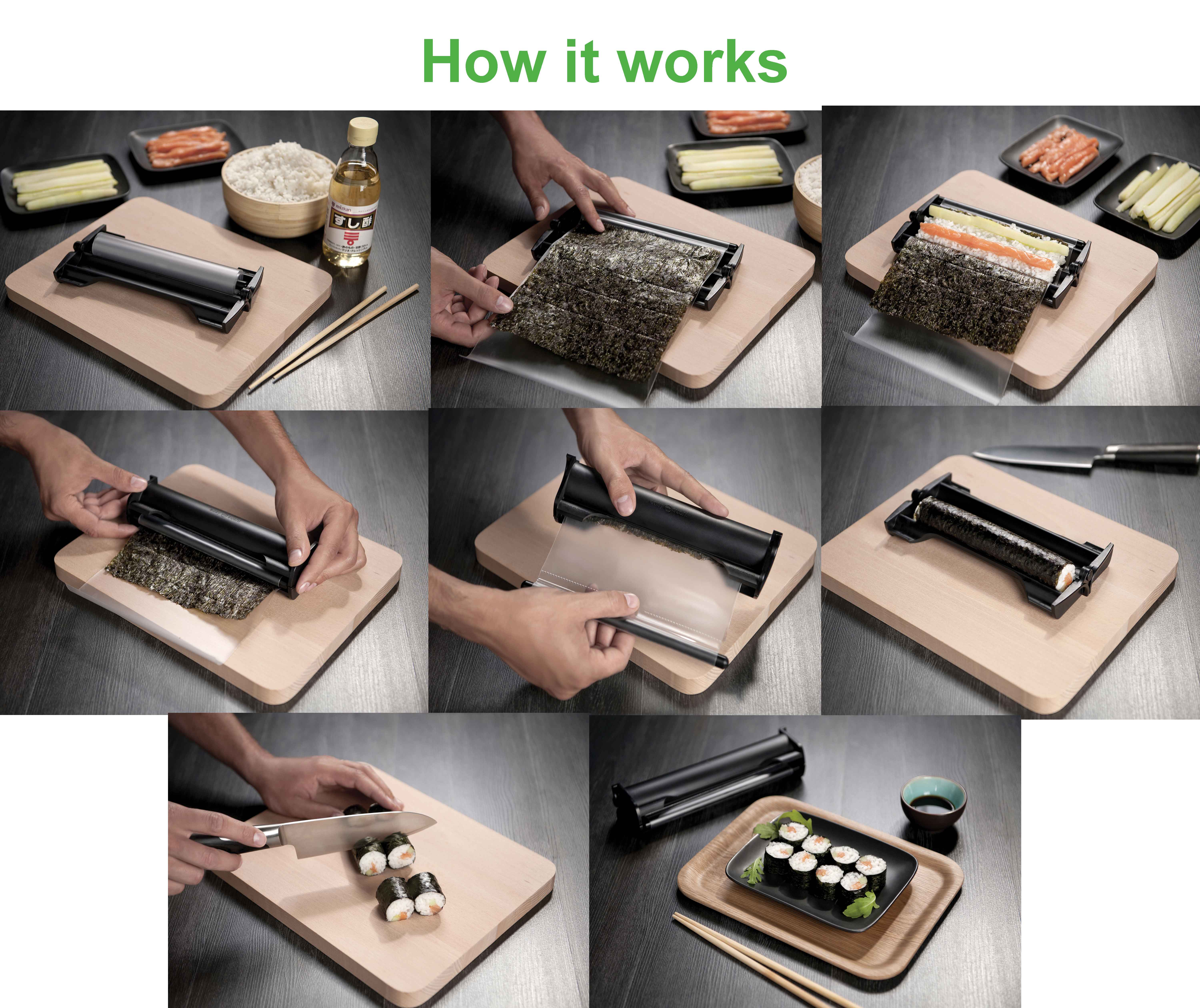 How it works: Easy sushi maki maker